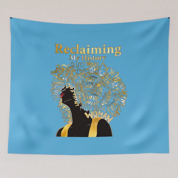 Item preview, African girl Reclaiming my History  t  gift designed and sold by TawanPK.