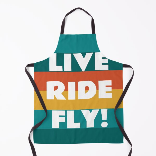 Item preview, Live Ride Fly Quote Retro Colors designed and sold by WiredDesigns.