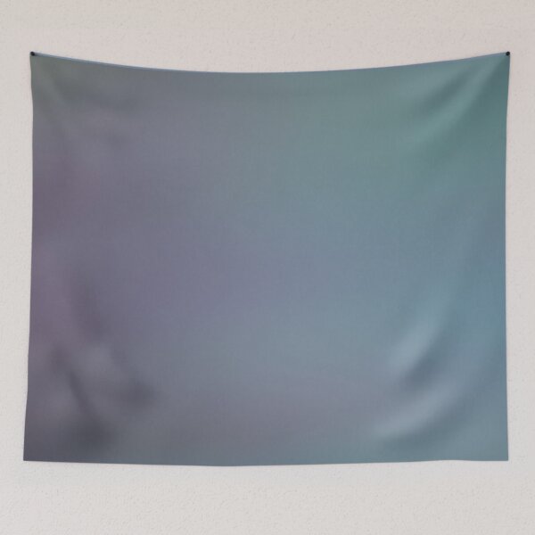 Item preview, Defocused photo of blue flowers designed and sold by iktwo.