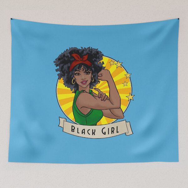 Item preview, Afro Lady  African American Pride Afrocentric designed and sold by TawanPK.