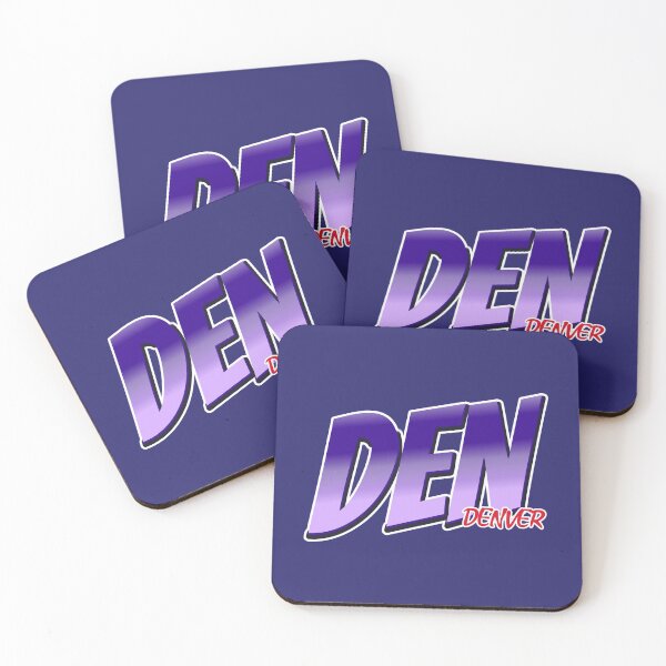 Item preview, DEN, Denver, IATA airport code.  designed and sold by MultistorieDog.