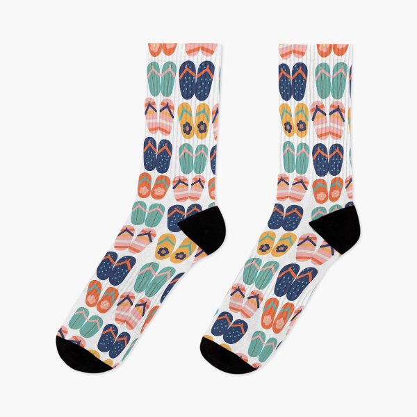 Item preview, Pattern Summer Beach Slippers- orange background designed and sold by Schuva.