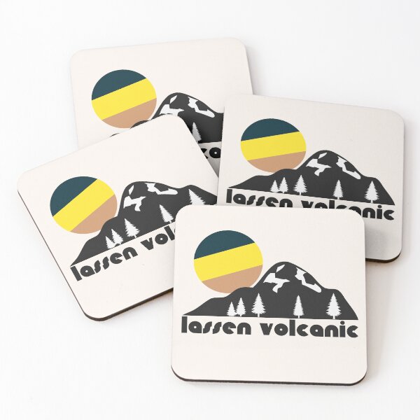 Item preview, Retro Lassen Volcanic ))(( Tourist Souvenir National Park Design designed and sold by acquiesce13.