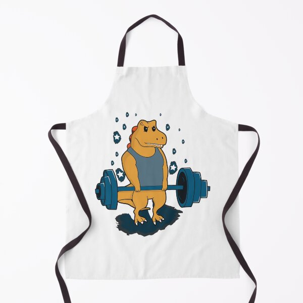 Item preview, Gym Dinosaur Weightlifting tee Shirt-Fitness Dino activity designed and sold by funkbereit.