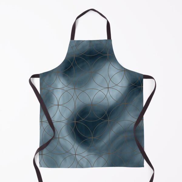 Item preview, repeating geometry on a wave background designed and sold by ThomasLipkoArt.