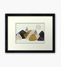 Mountains Framed Print