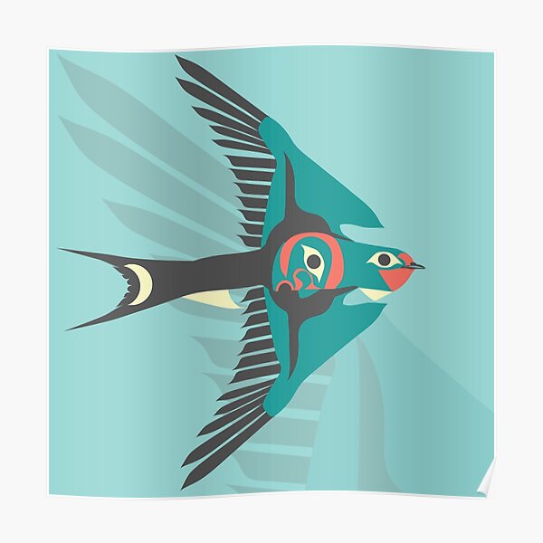 Barn swallow Poster