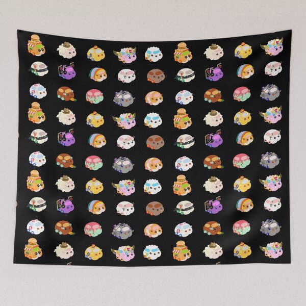 Item preview, Pui Pui Molcar Assorted Characters - Black designed and sold by BlossomCreative.