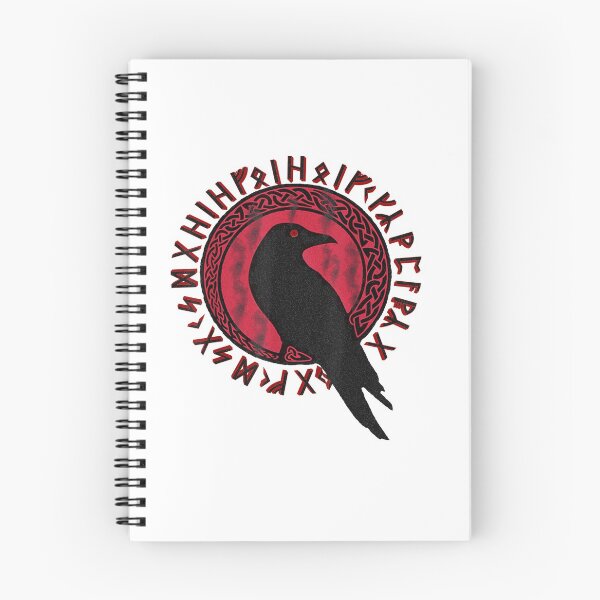Item preview, Odin Ravens Huginn Muninn VEGVISIR Vikings Myth designed and sold by ThomasJDingus.