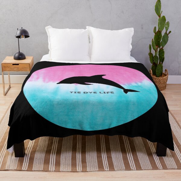 Item preview, Dolphin Tie Dye Life designed and sold by Nathalie Aynié.