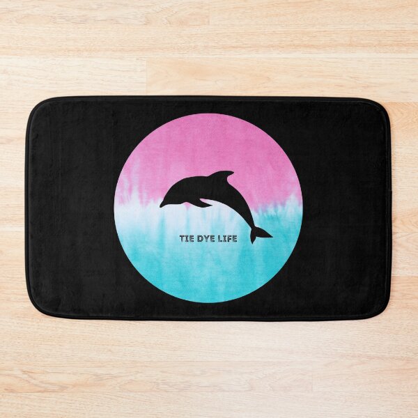 Item preview, Dolphin Tie Dye Life designed and sold by Nathalie Aynié.