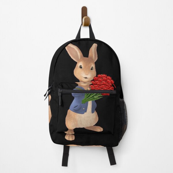 Item preview, Rabbit with a bouquet of red tulips designed and sold by fowons.