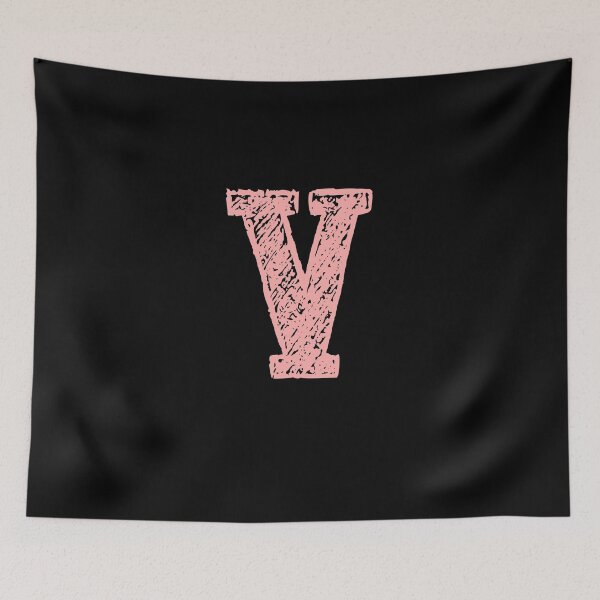 Item preview, Chalk pink V designed and sold by Stickr-boutiq.