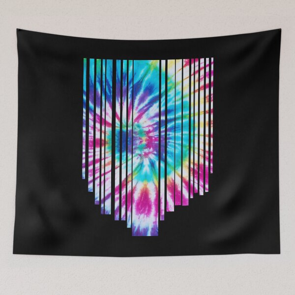 Item preview, Tie Dye Descending Stripes designed and sold by Nathalie Aynié.