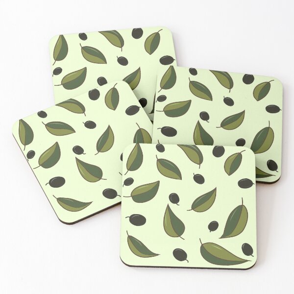 Item preview, Olives and leaves. Recipe pattern designed and sold by IriArt-Designs.