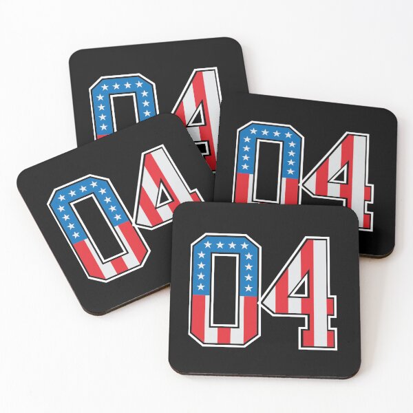Item preview, Vintage Number 4 American Classy Number four United States Flag designed and sold by Urosek.