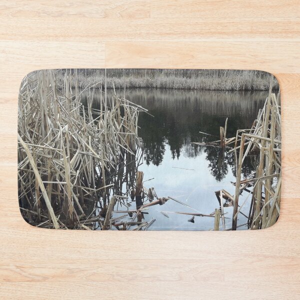 Item preview, Cloudy day pond  designed and sold by Phoebew03.