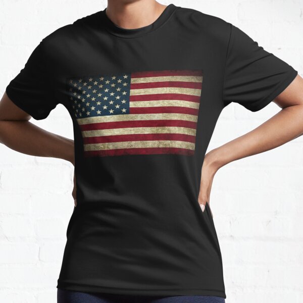 US Flag, Vintage Design Active T-Shirt
