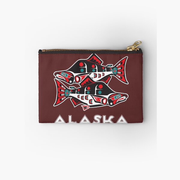 Item preview, Alaska Salmon Fishing Native American Tlingit Art  LSWT designed and sold by TawanPK.