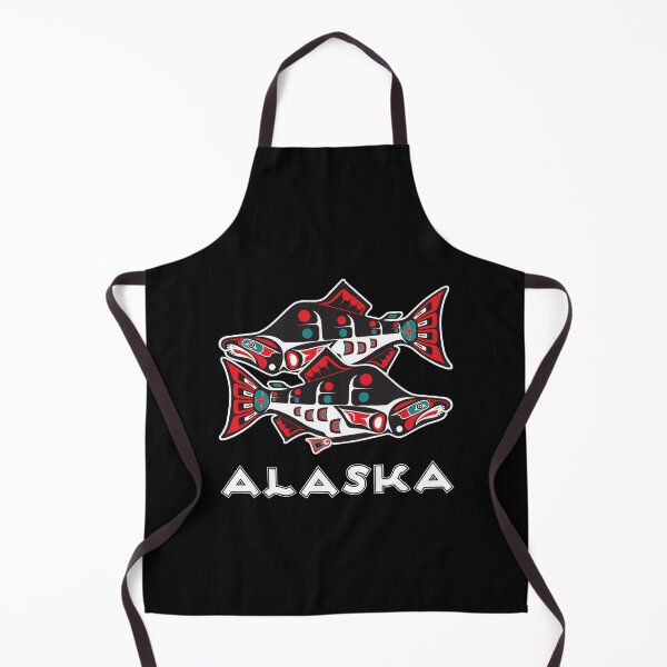 Item preview, Alaska Salmon Fishing Native American Tlingit Art  LSWT designed and sold by TawanPK.