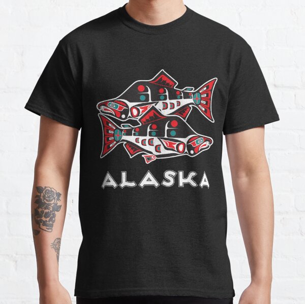 Alaskan Salmon T-Shirts for Sale