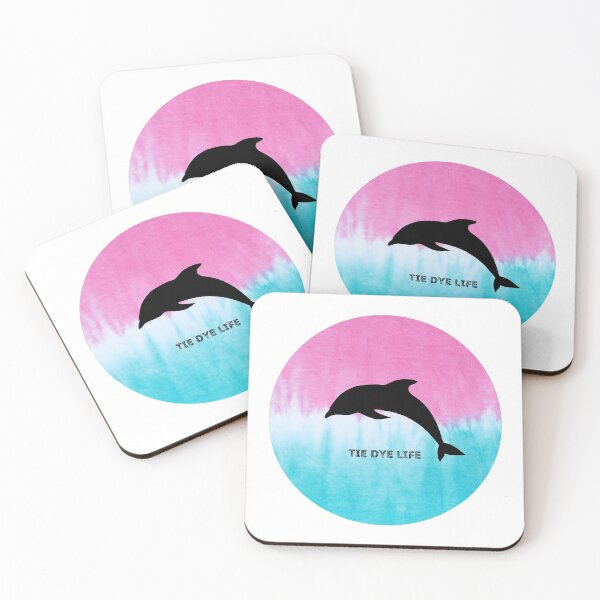 Item preview, Dolphin Tie Dye Life designed and sold by Nathalie Aynié.