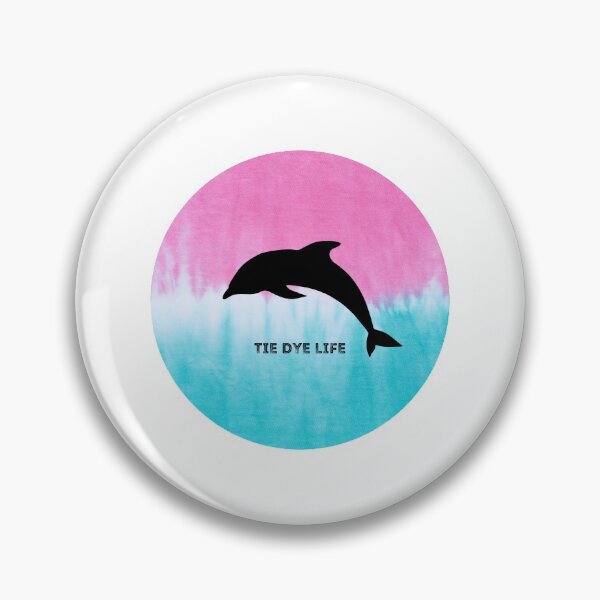 Item preview, Dolphin Tie Dye Life designed and sold by Nathalie Aynié.