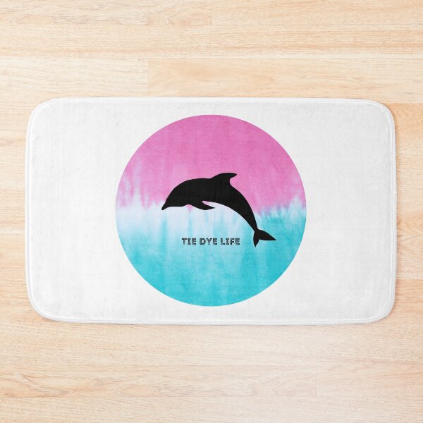 Item preview, Dolphin Tie Dye Life designed and sold by Nathalie Aynié.