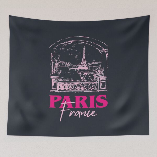 Item preview, Paris France - Dark Version | Eiffel Tower View | Paris Addiction designed and sold by Exertion.