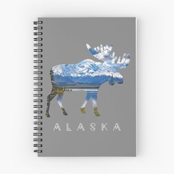 Item preview, Alaskan Moose with Lake & Mountain - Souvenir  designed and sold by TawanPK.