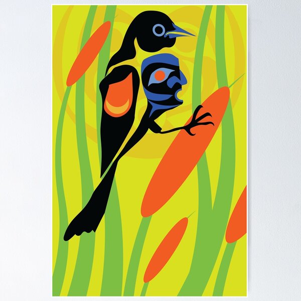 Item preview, Red-winged blackbird designed and sold by Mark Gauti.
