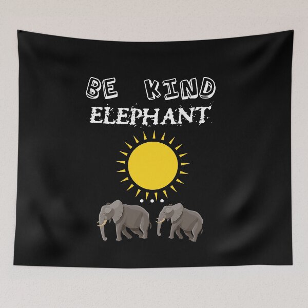 Item preview, Be kind elephant designed and sold by hicham4you.
