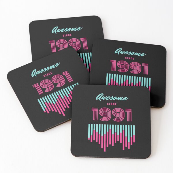 Item preview, Awesome Since 1991, 30 years old, 30th Birthday Gift designed and sold by LifeSimpliCity.