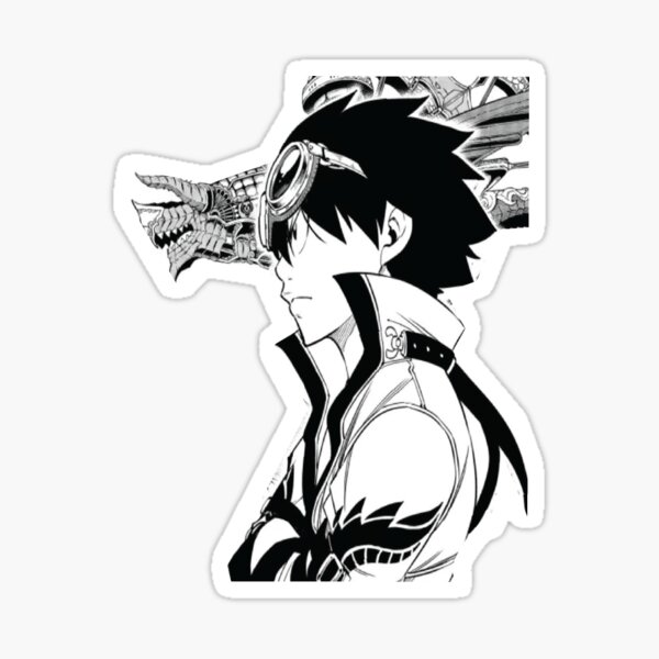 Edens Zero Cute Rebecca Happy and Shiki  Sticker for Sale by