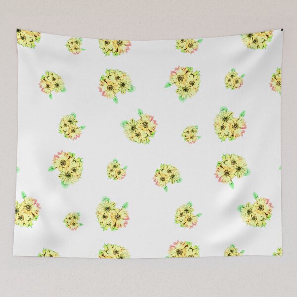 Item preview, Watercolor Jacquard Floral Sticker Pack designed and sold by Designs By YL.