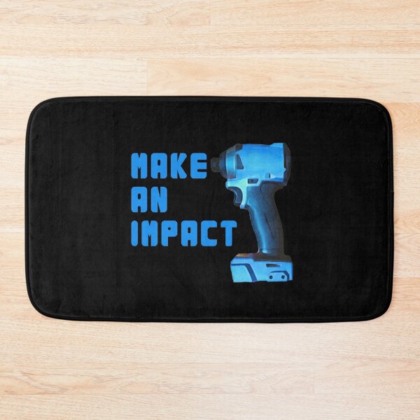 Item preview, Make an Impact - Blue 18v Impact Driver designed and sold by yurahbom.
