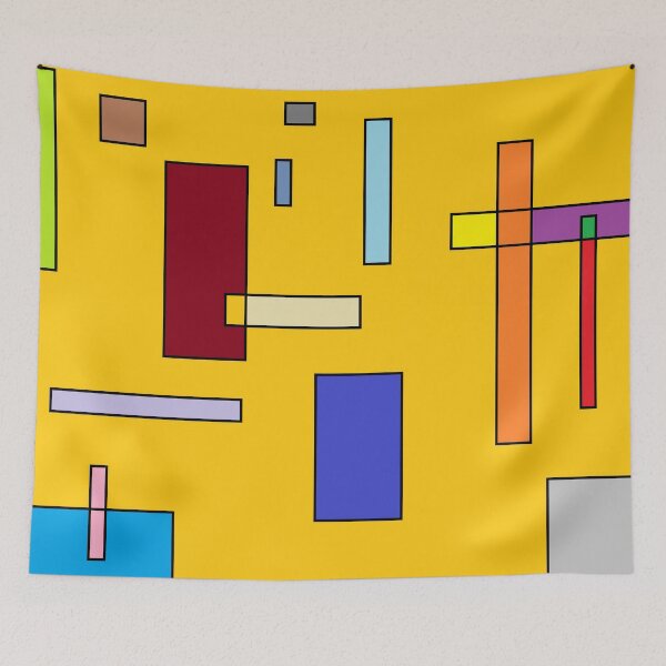 Item preview, magical minimalist cubism designed and sold by zapalnytchka.