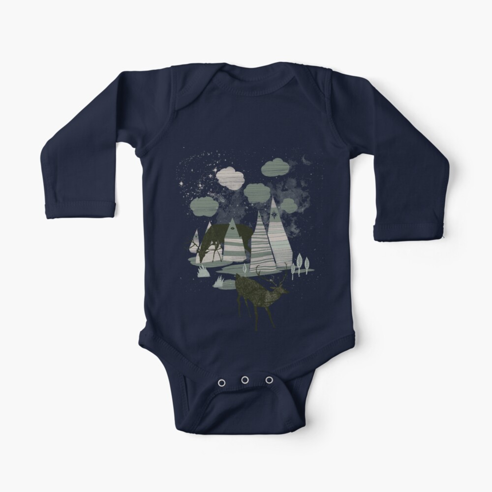 Item preview, Long Sleeve Baby One-Piece designed and sold by fredlevy-hadida.