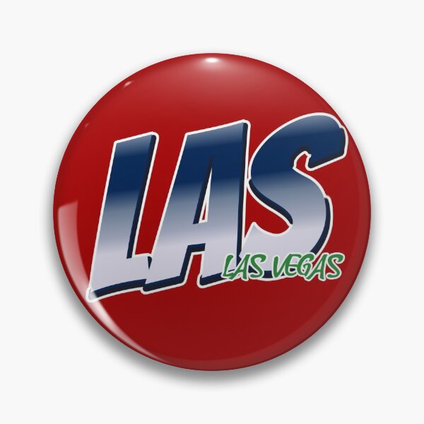 Item preview, LAS, Las Vegas, IATA airport code.  designed and sold by MultistorieDog.