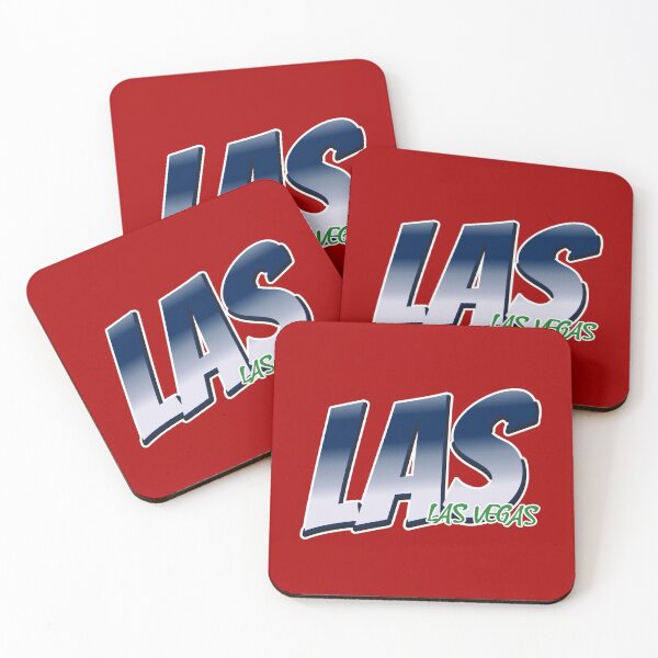 Item preview, LAS, Las Vegas, IATA airport code.  designed and sold by MultistorieDog.
