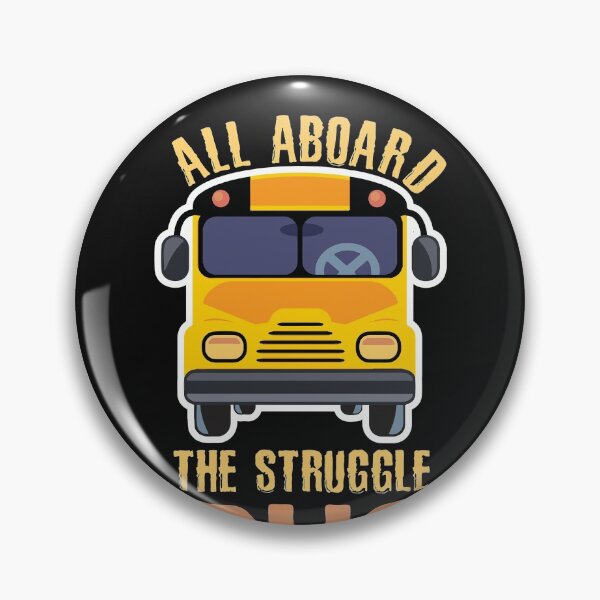 Item preview, All Aboard The Struggle Bus  Funny Bus Driver  designed and sold by TawanPK.
