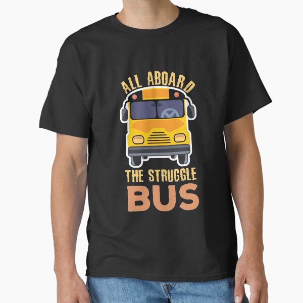 Vista previa del artículo con la obra «Todos a bordo del autobús de la lucha Conductor de autobús divertido», diseñado y vendido por TawanPK.
