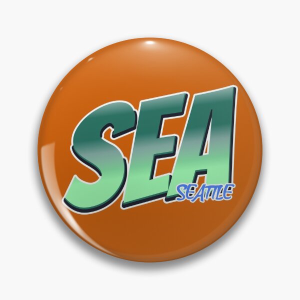 Item preview, SEA, Seattle, IATA airport code.  designed and sold by MultistorieDog.