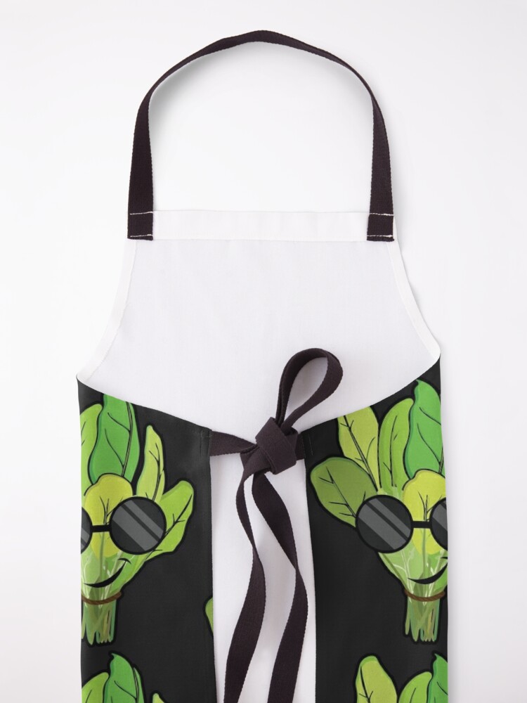 Discover Cool Spinach Wearing Sunglasses Apron