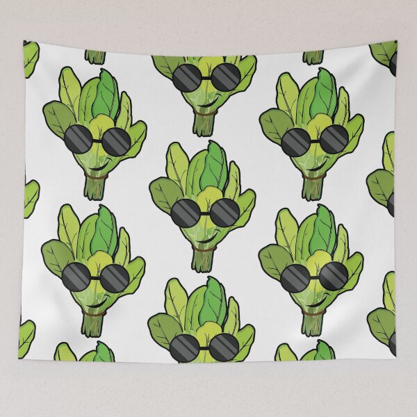 Item preview, Cool Spinach wearing Sunglasses designed and sold by Soumita.