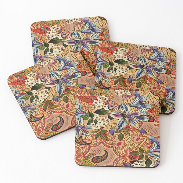 Item preview, Vibrant flowers, pretty patterns (14) designed and sold by BEN-OKAL.
