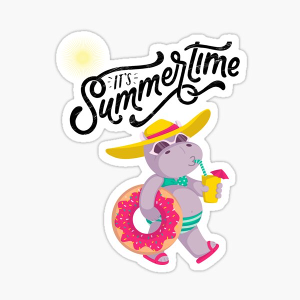 Summer days and double plays Sticker