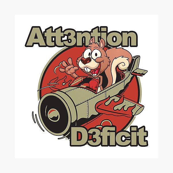 Item preview, Attention Deficit designed and sold by luvthecubs.