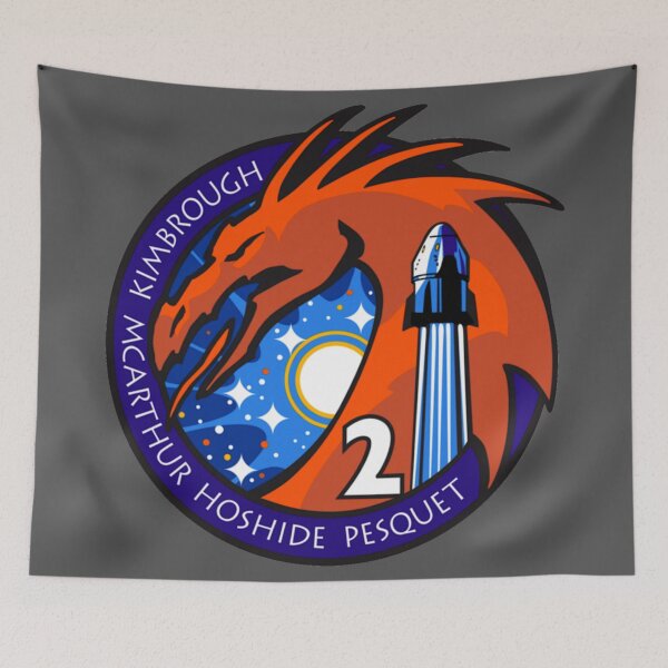 Item preview, SpaceX Crew-2 mission patch designed and sold by trendistudio.