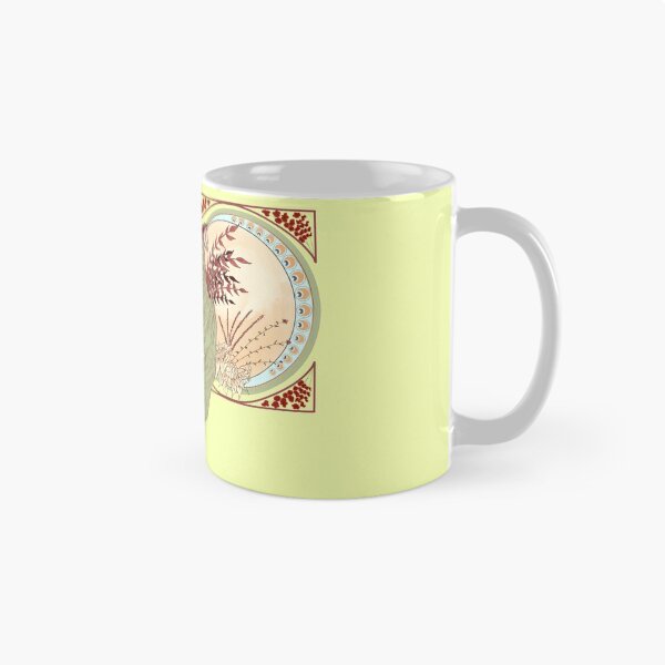 Item preview, Alfonse Mucha Style Mari Lwyd Symbol 1 designed and sold by skullsandsheets.
